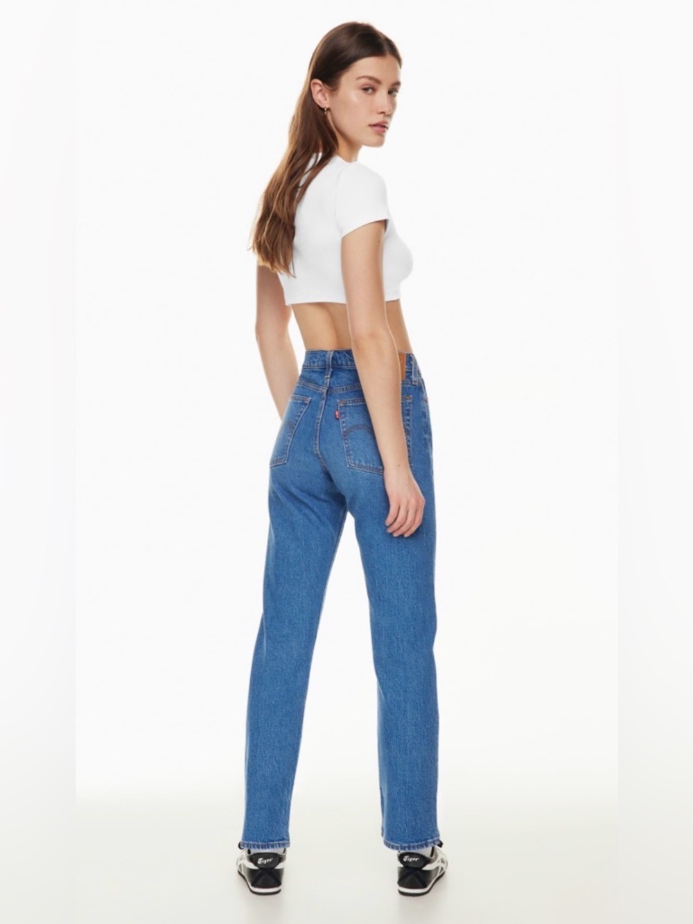 Levi’s Wedgie Straight Jeans High Rise Medium Wash Size 26